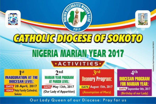 2017 Marian Year Celebration, Catholic Diocese of Sokoto