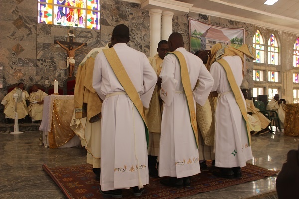Bishop Kukah ordains three deacons, inaugurates 2017 Marian Year Celebration