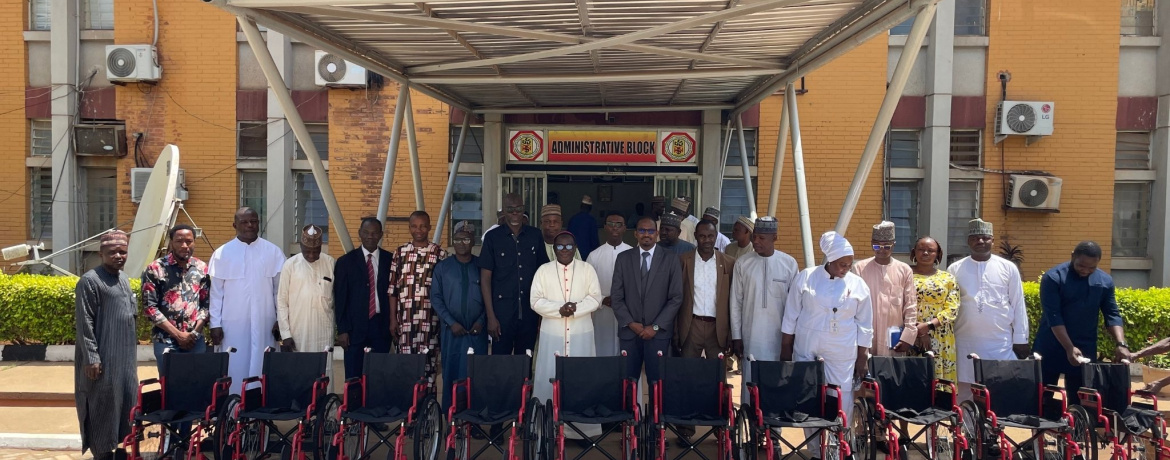Diocese donates wheelchairs to Usmanu Danfodiyo University Teaching Hospital