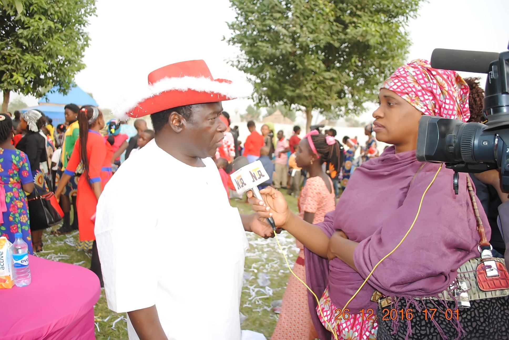 Photos: Bishop Kukah celebrates boxing day 2016 with Holy Childhood Association (HCA) members