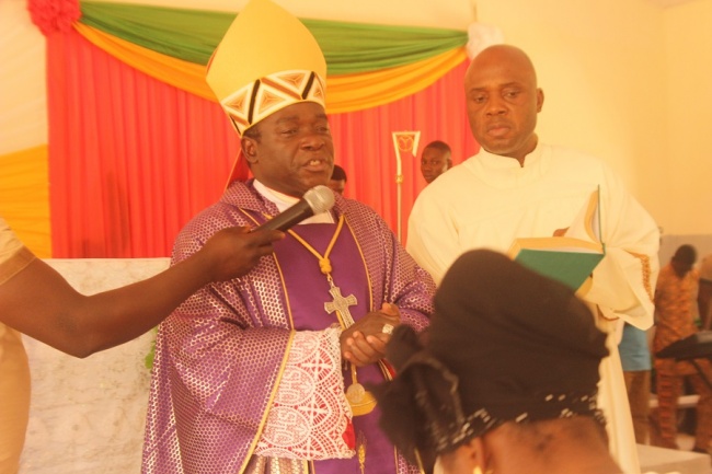 Bishop Kukah dedicates St. Thomas' Chaplaincy of Federal Polytechnic, Kaura Namoda