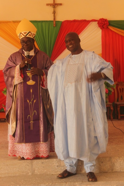 Bishop Kukah dedicates St. Thomas' Chaplaincy of Federal Polytechnic, Kaura Namoda