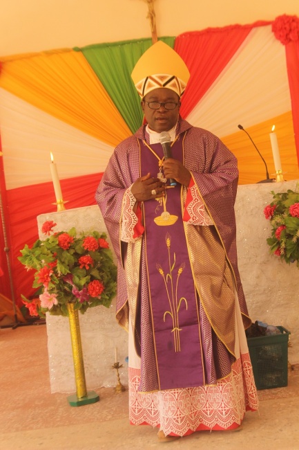 Bishop Kukah dedicates St. Thomas' Chaplaincy of Federal Polytechnic, Kaura Namoda