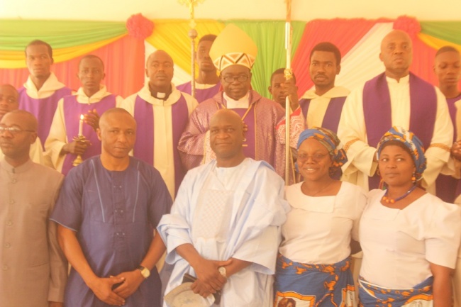 Bishop Kukah dedicates St. Thomas' Chaplaincy of Federal Polytechnic, Kaura Namoda