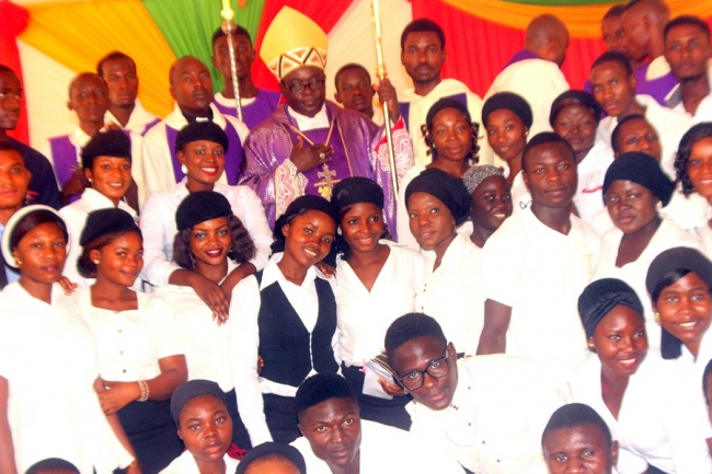 Bishop Kukah dedicates St. Thomas' Chaplaincy of Federal Polytechnic, Kaura Namoda