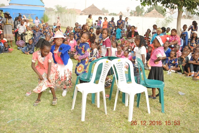 Photos: Bishop Matthew Kukah celebrates boxing day 2016 with Holy Childhood Association (HCA) members