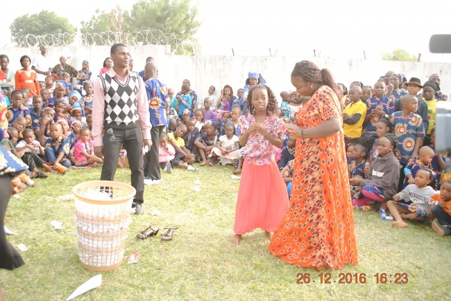 Photos: Bishop Matthew Kukah celebrates boxing day 2016 with Holy Childhood Association (HCA) members