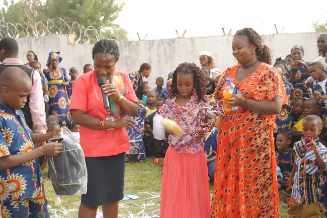 Photos: Bishop Matthew Kukah celebrates boxing day 2016 with Holy Childhood Association (HCA) members