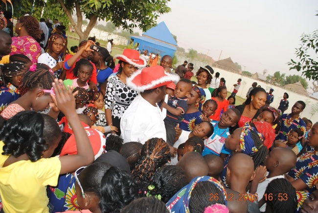 Photos: Bishop Matthew Kukah celebrates boxing day 2016 with Holy Childhood Association (HCA) members