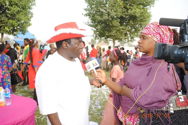 Photos: Bishop Matthew Kukah celebrates boxing day 2016 with Holy Childhood Association (HCA) members