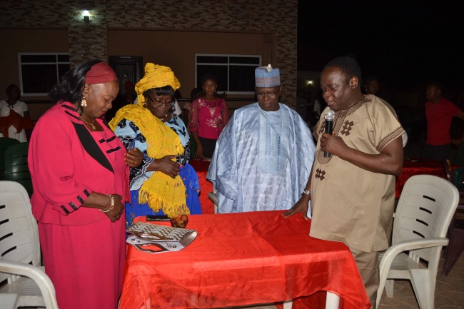 Families celebrate Valentine's day 2017 with Bishop Kukah