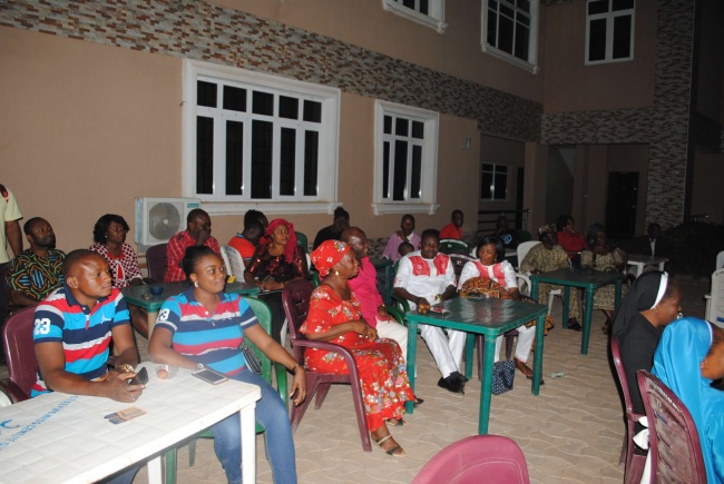 Families celebrate Valentine's day 2017 with Bishop Kukah