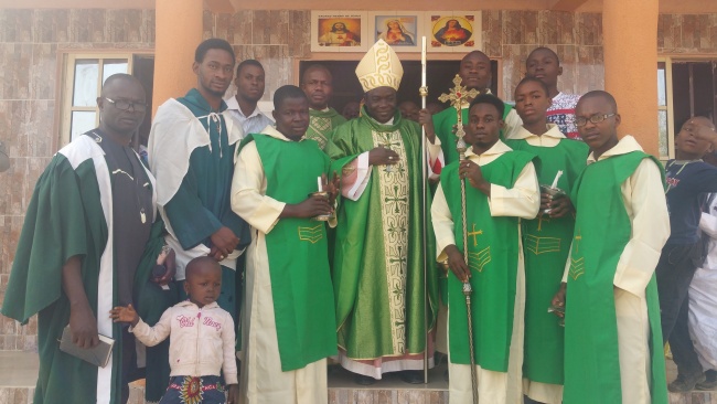 Bishop Kukah dedicates Chapel of Adoration, lauds CWO