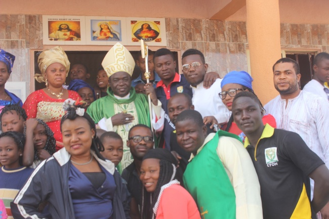 Bishop Kukah dedicates Chapel of Adoration, lauds CWO