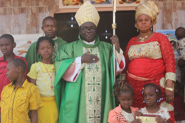 Bishop Kukah dedicates Chapel of Adoration, lauds CWO