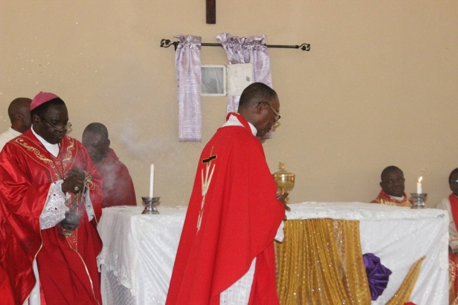 Bishop Kukah dedicates new church in President Buhari's hometown