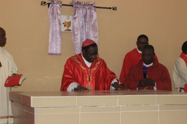 Bishop Kukah dedicates new church in President Buhari's hometown