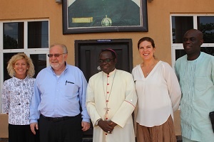 USAID Mission Director Mr. Haykin visits Bishop Kukah