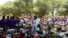 Sokoto Diocese distributed 50 motorcycles to her Catechists.