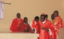 Bishop Kukah dedicates new church in President Buhari's hometown