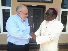 USAID Mission Director Mr. Haykin visits Bishop Kukah