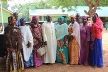 Bishop Kukah, Integrity Women visits the orphanage home